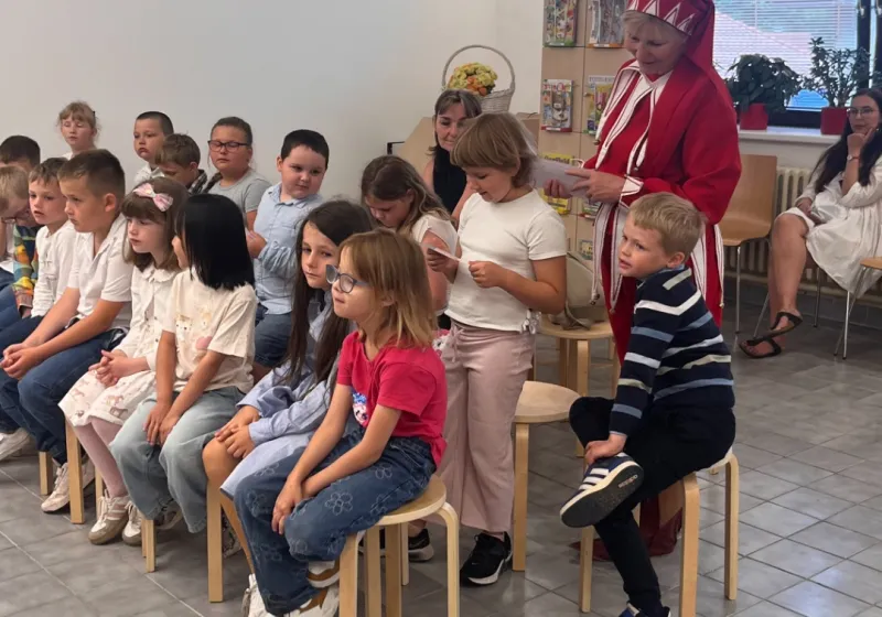 Pasování prvňáčků na čtenáře